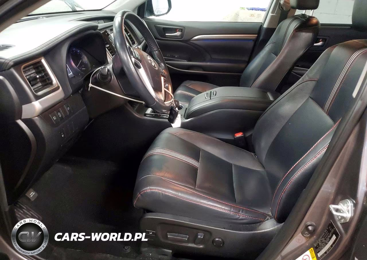 2019 Toyota Highlander Se VIN:5TDJZRFH8KS617223 - 7