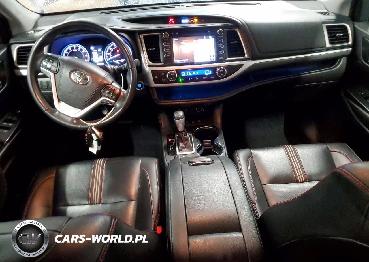 2019 Toyota Highlander Se VIN:5TDJZRFH8KS617223 - 8