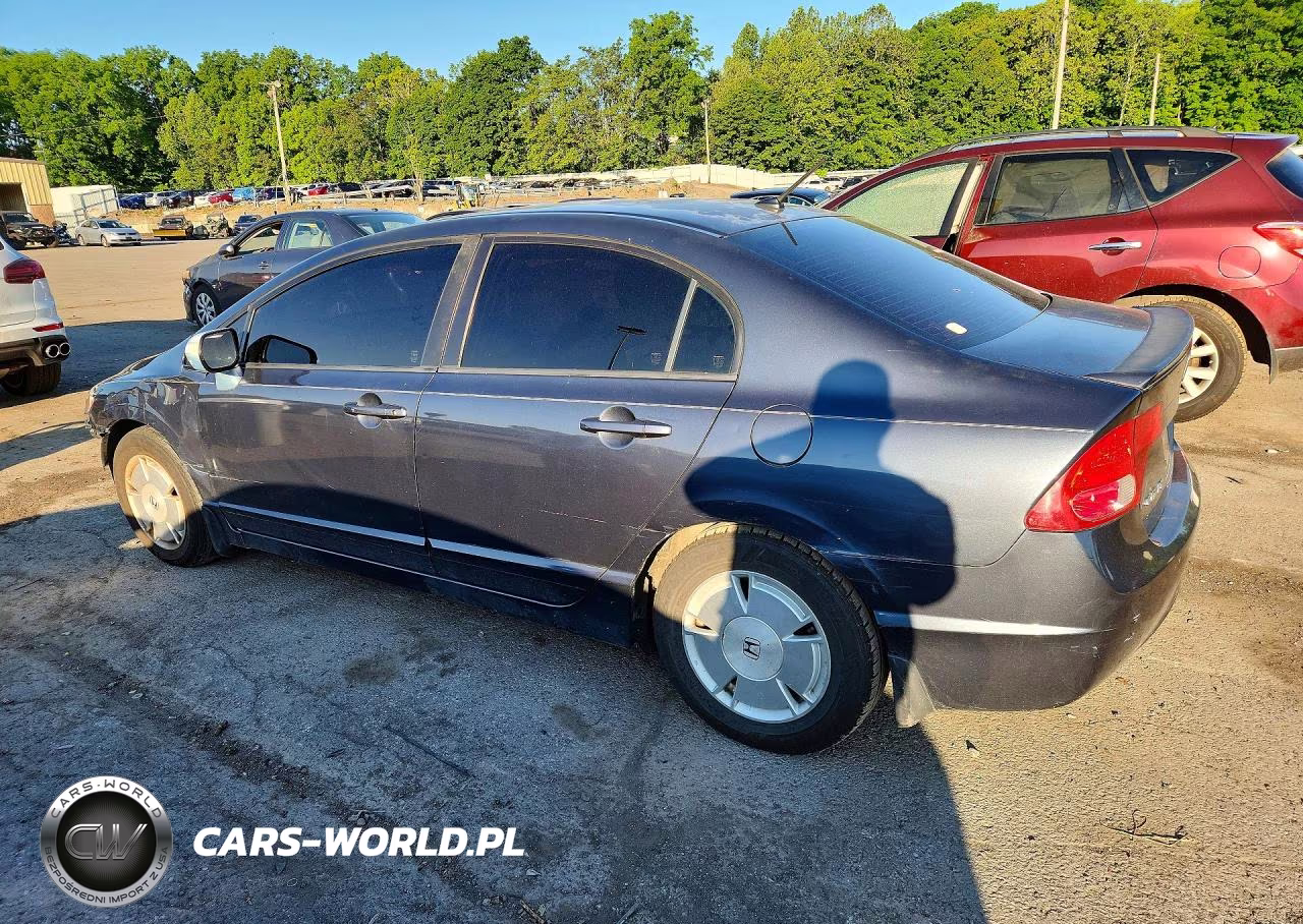 2007 Honda Civic Hybrid VIN:JHMFA36257S030318 - 2