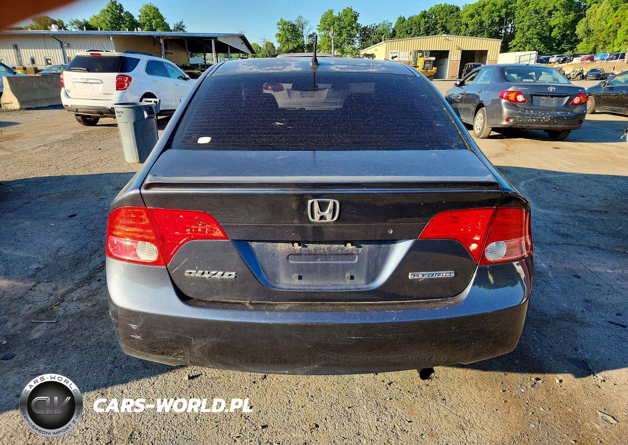2007 Honda Civic Hybrid VIN:JHMFA36257S030318 - 6