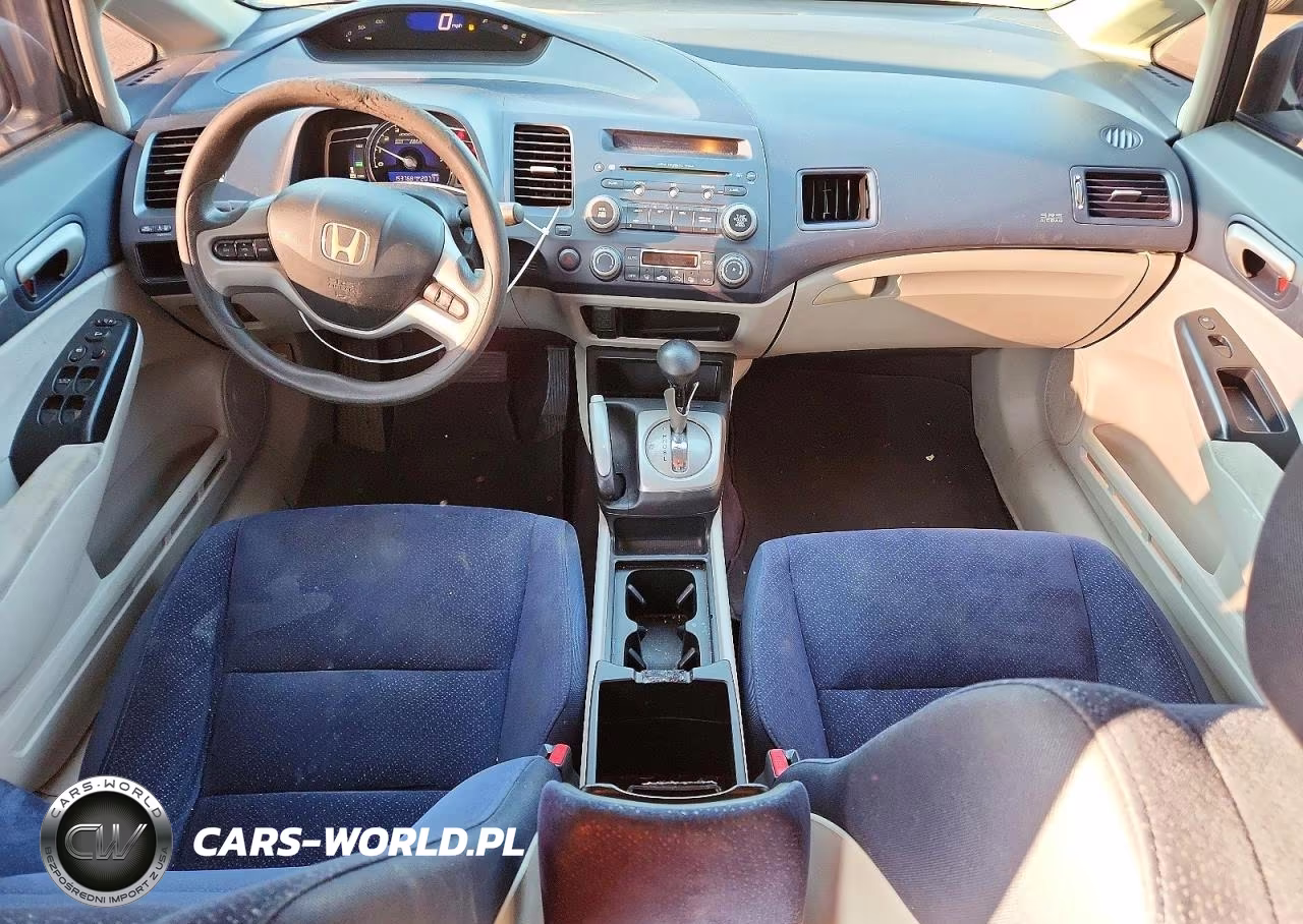 2007 Honda Civic Hybrid VIN:JHMFA36257S030318 - 8