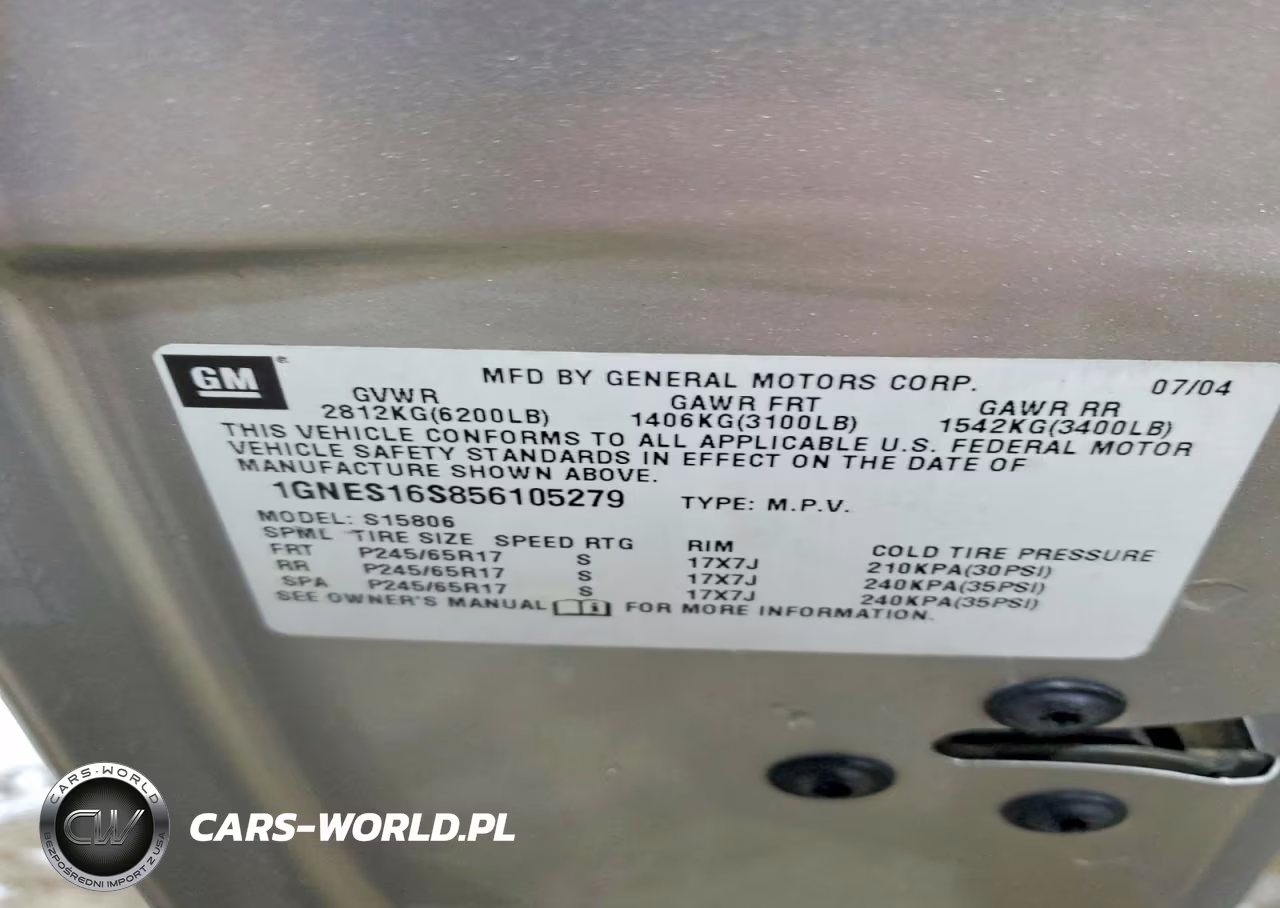 2005 Chevrolet Trailblazer Ext Ls VIN:1GNES16S856105279 - 13