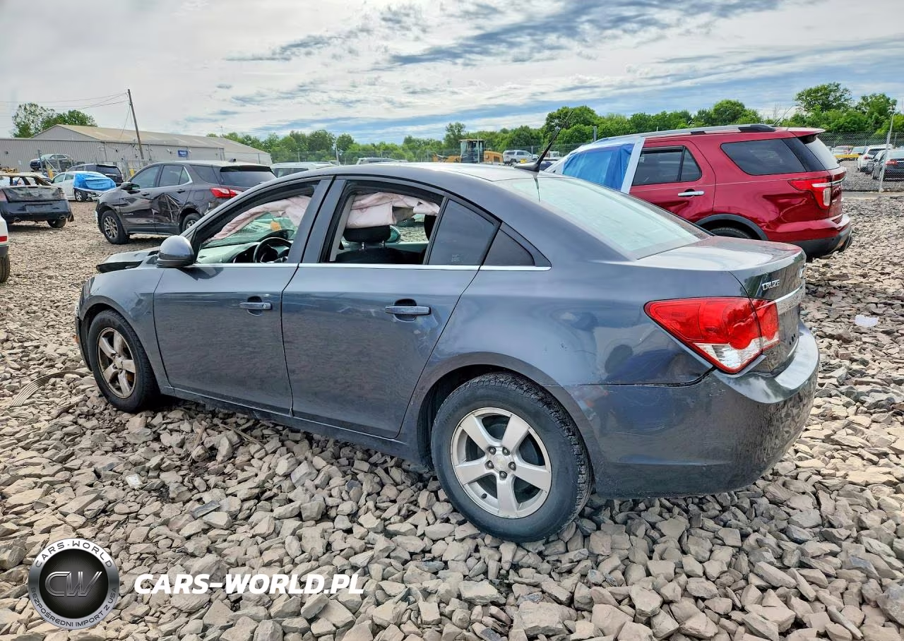 2013 Chevrolet Cruze Lt VIN:1G1PC5SB1D7122485 - 2