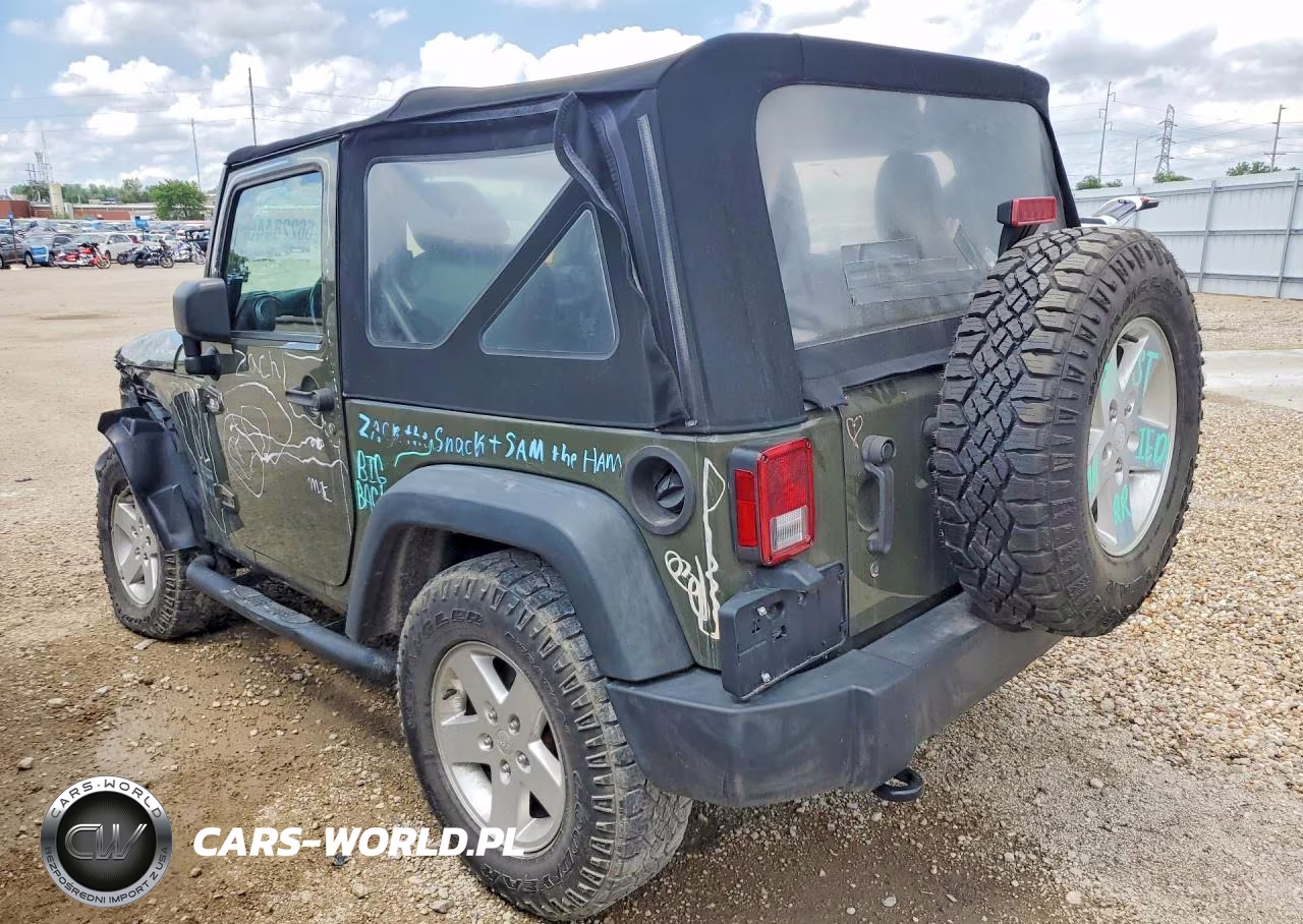 2015 Jeep Wrangler Sport VIN:1C4AJWAGXFL647903 - 2