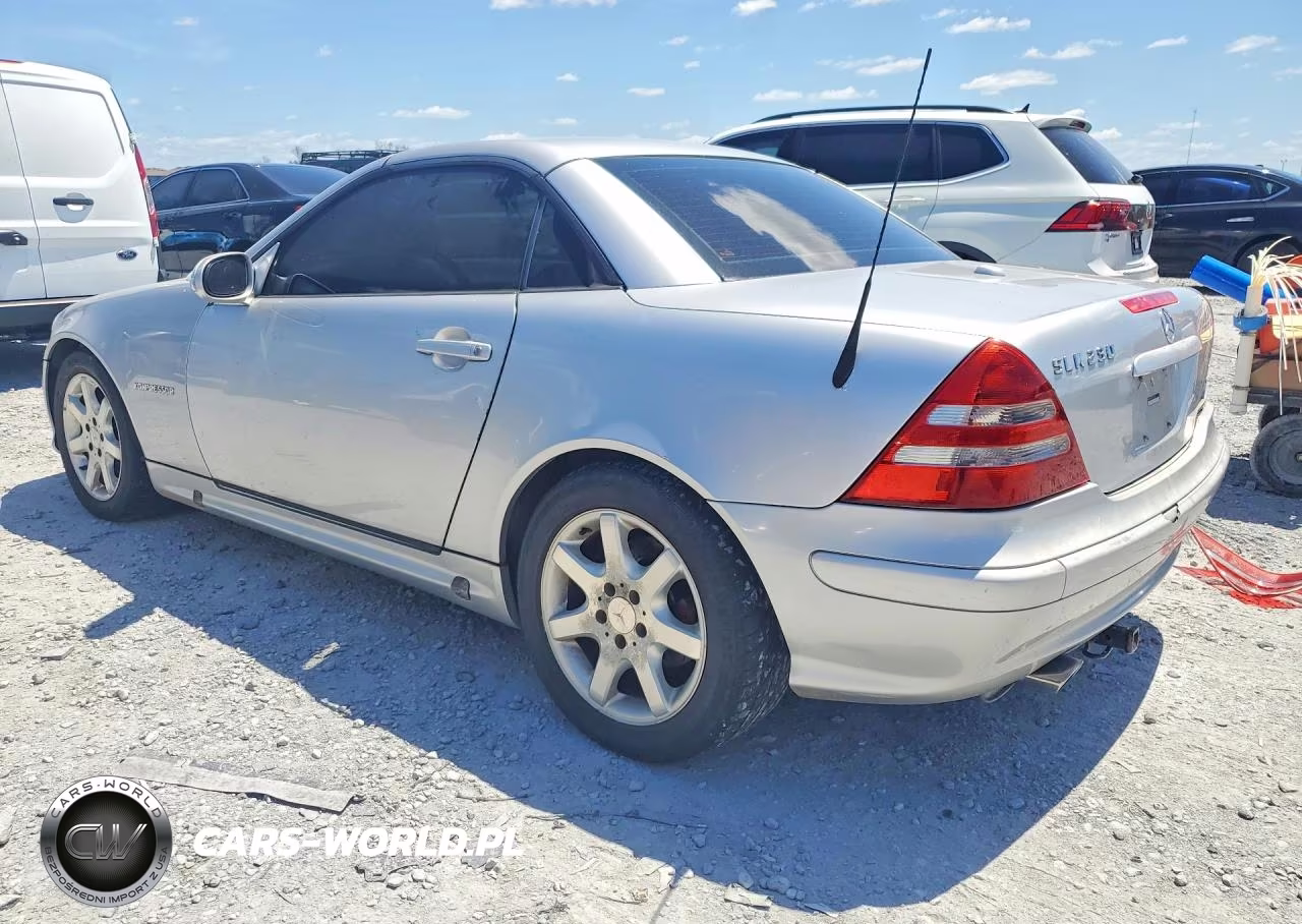 2003 Mercedes-Benz Slk 230 Kompressor VIN:WDBKK49F33F290333 - 2