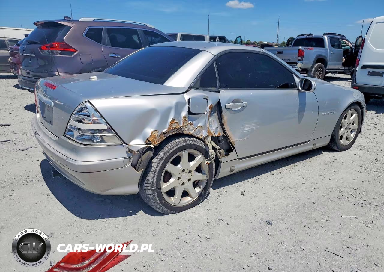 2003 Mercedes-Benz Slk 230 Kompressor VIN:WDBKK49F33F290333 - 3