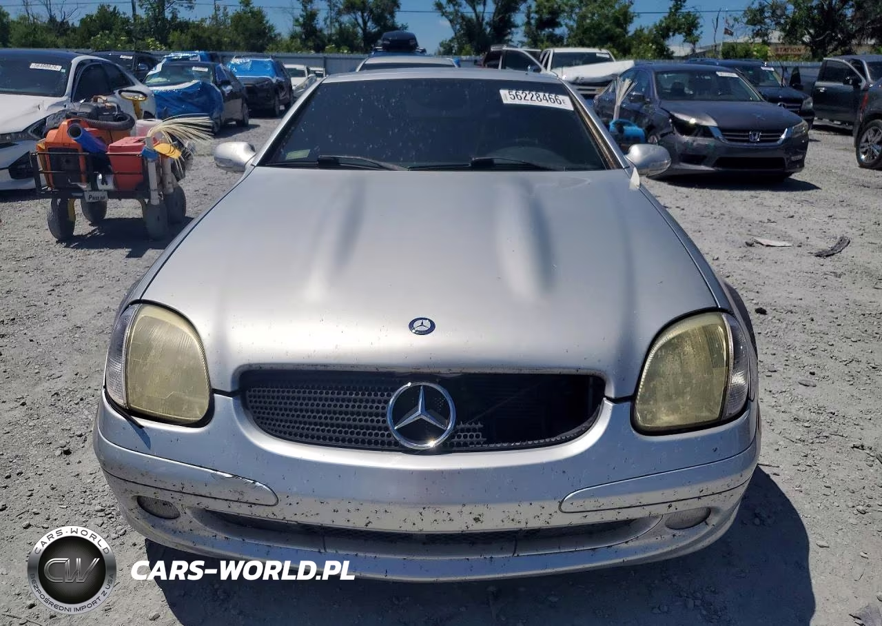 2003 Mercedes-Benz Slk 230 Kompressor VIN:WDBKK49F33F290333 - 5