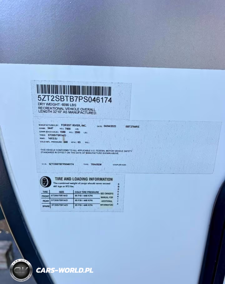 2023 Cchm Spirit - Rvs Rv VIN:5ZT2SBTB7PS046174 - 10