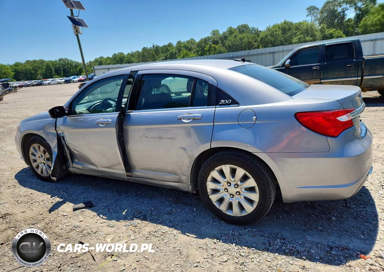 2013 Chrysler 200 Lx VIN:1C3CCBAB1DN736412 - 2