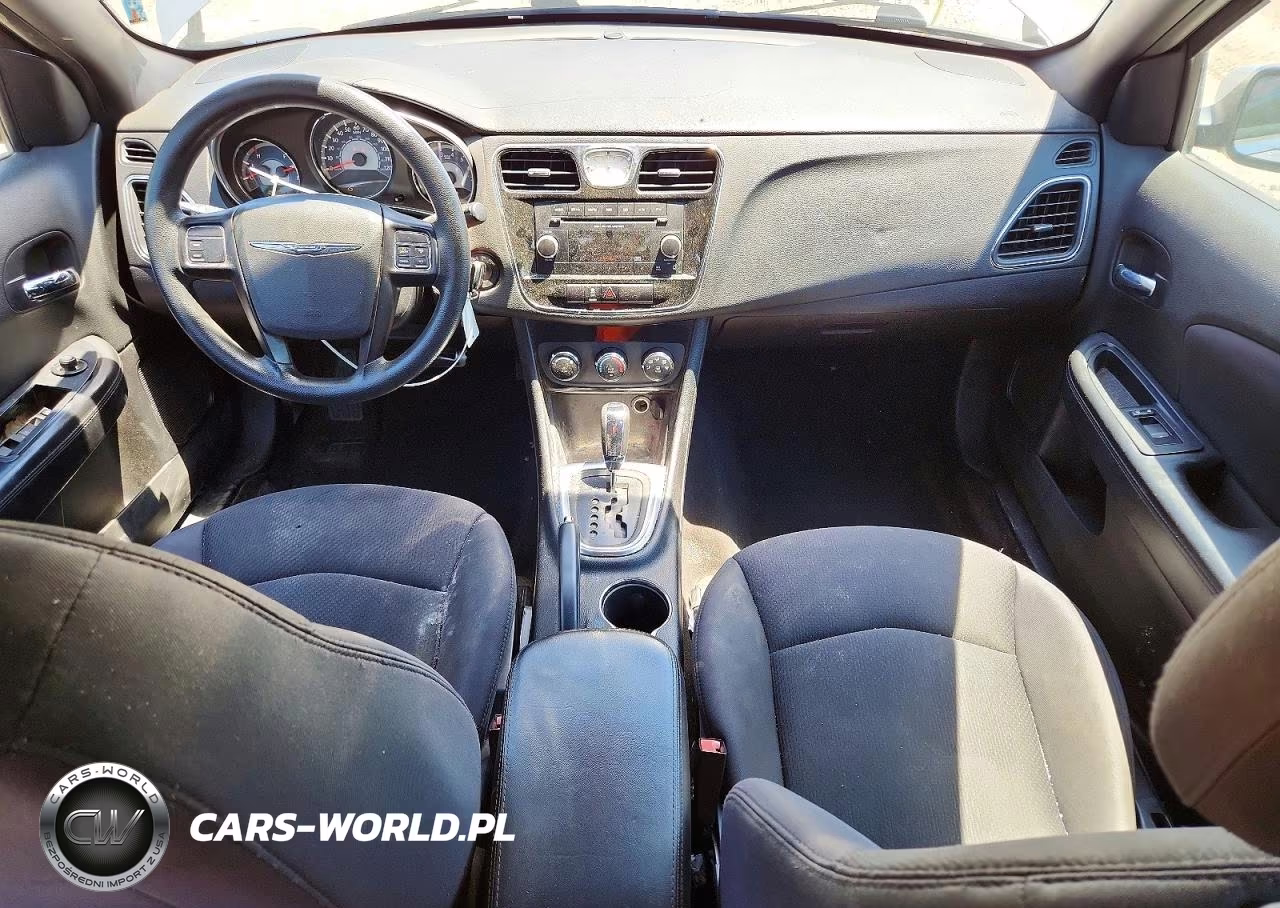 2013 Chrysler 200 Lx VIN:1C3CCBAB1DN736412 - 8