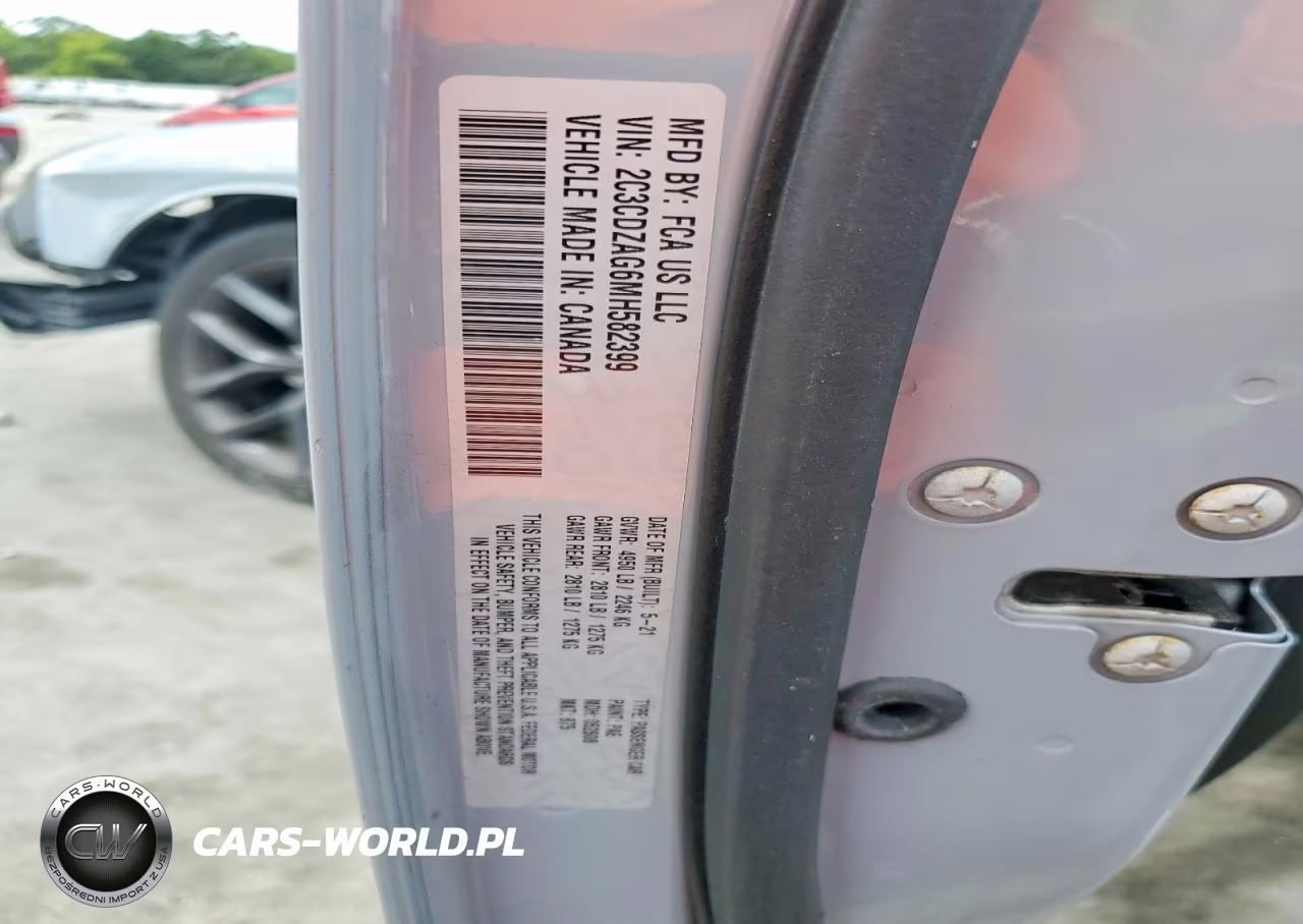 2021 Dodge Challenger Sxt VIN:2C3CDZAG6MH582399 - 12