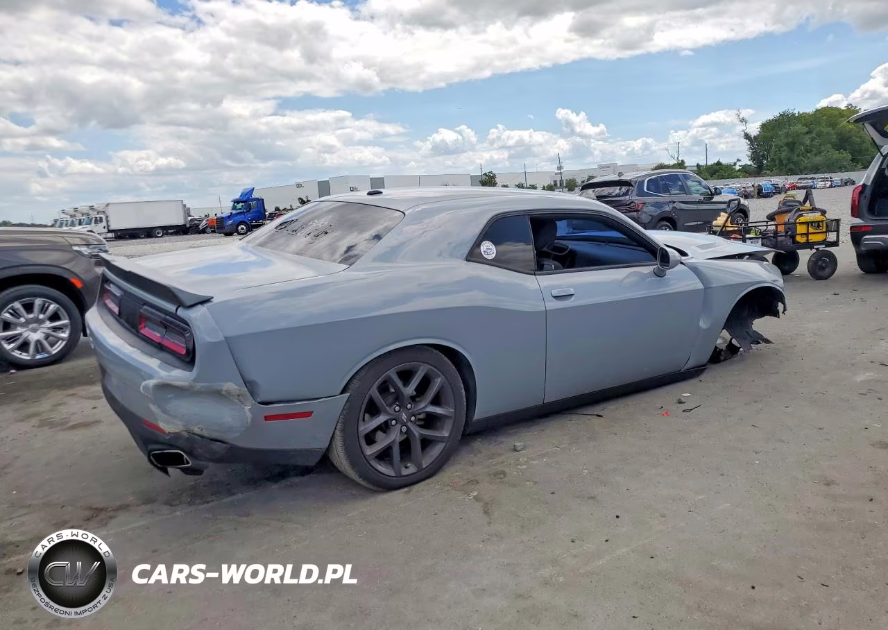 2021 Dodge Challenger Sxt VIN:2C3CDZAG6MH582399 - 3