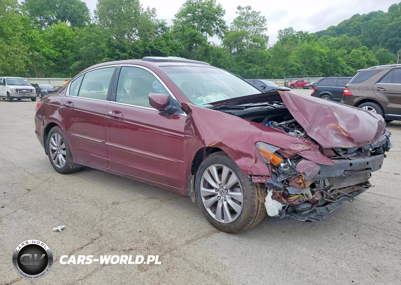 2012 Honda Accord Ex VIN:1HGCP2F77CA056574 - 4