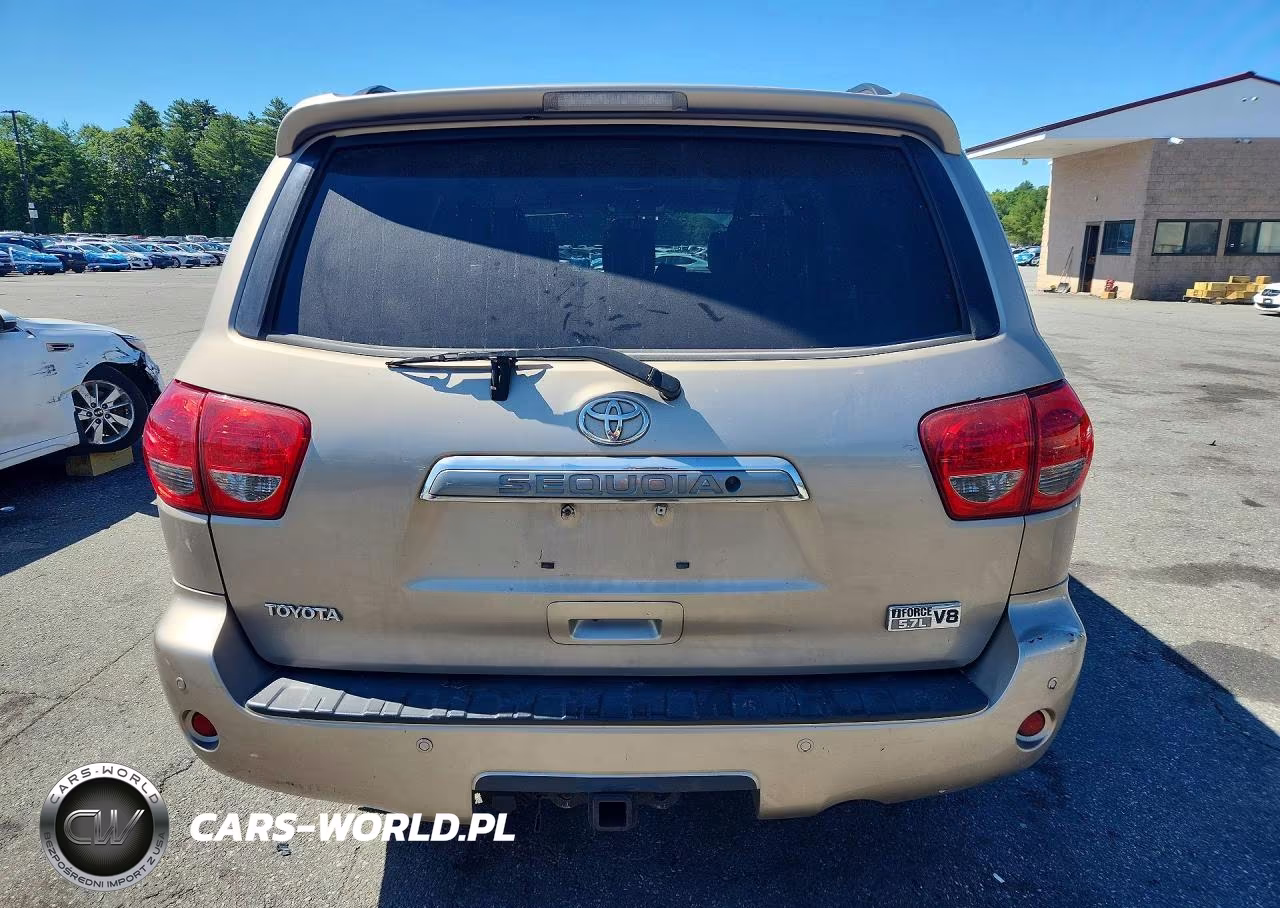 2008 Toyota Sequoia Limited VIN:5TDBY68A58S012929 - 6