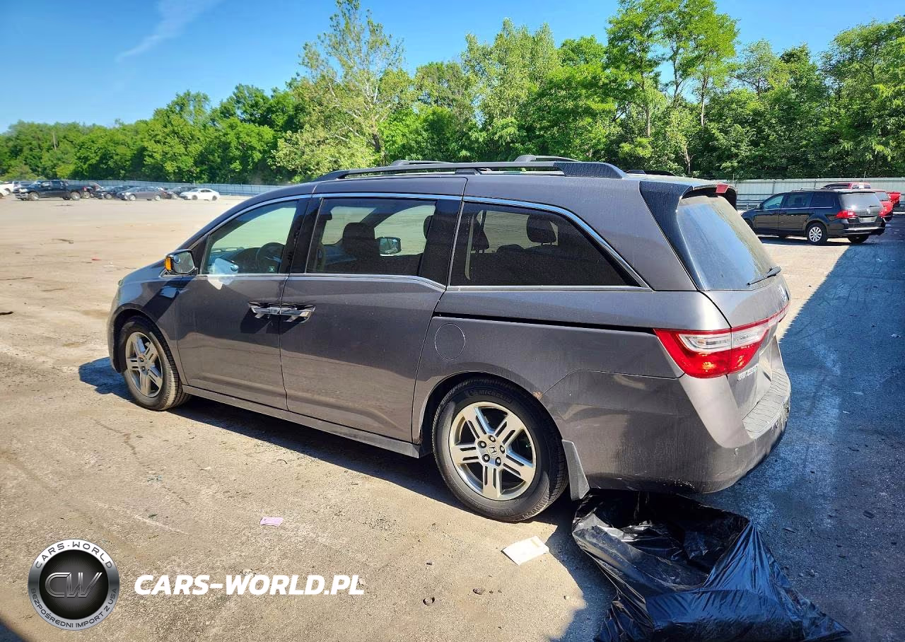 2012 Honda Odyssey Touring VIN:5FNRL5H94CB133350 - 2