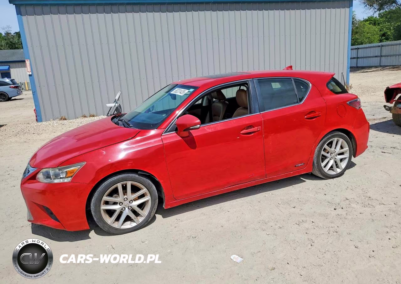 2015 Lexus Ct 200 VIN:JTHKD5BH5F2250570 - 1