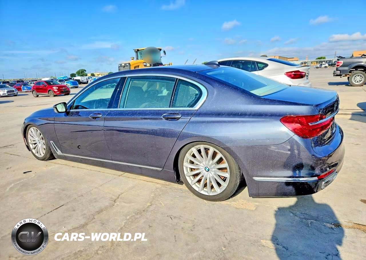 2016 BMW 740 I VIN:WBA7E2C59GG547575 - 2