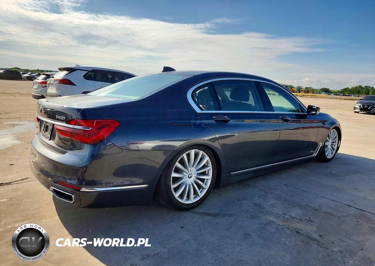 2016 BMW 740 I VIN:WBA7E2C59GG547575 - 3