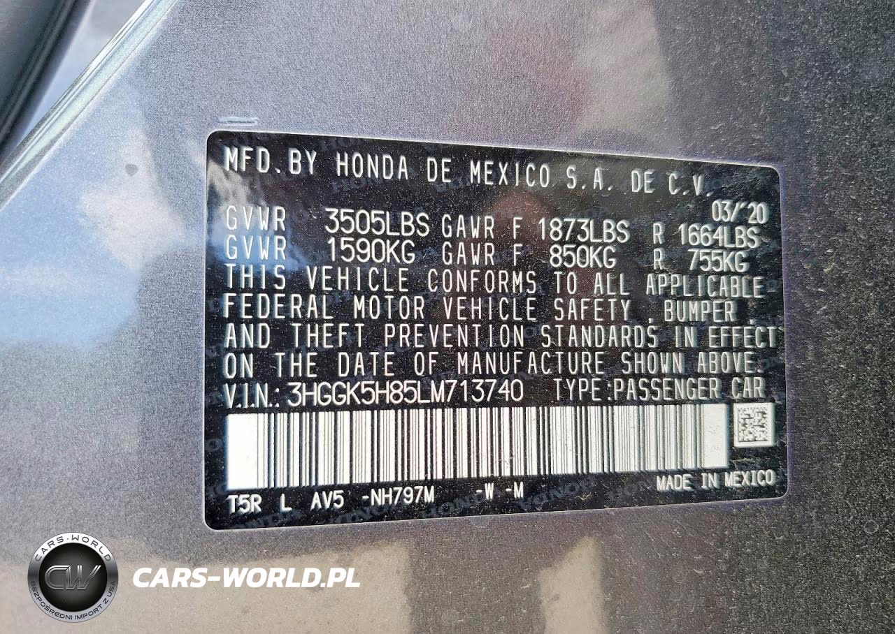 2020 Honda Fit Ex VIN:3HGGK5H85LM713740 - 12