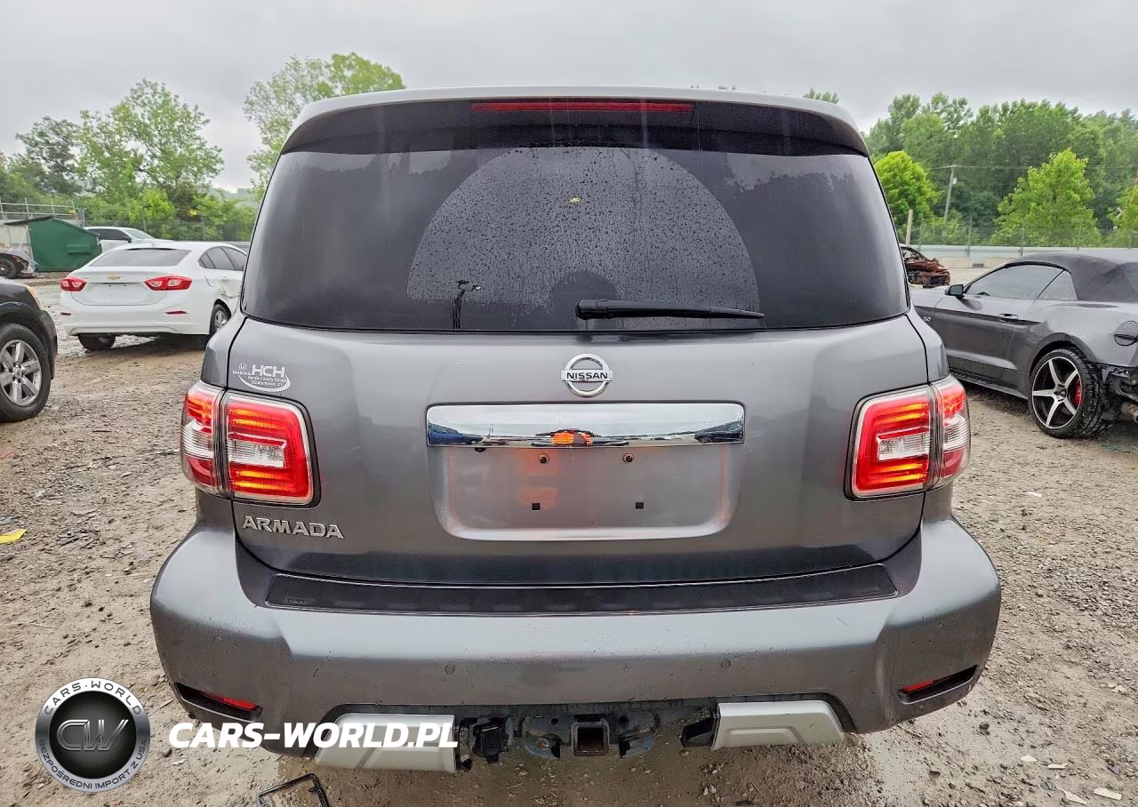2017 Nissan Armada Sv VIN:JN8AY2NC1H9510414 - 6