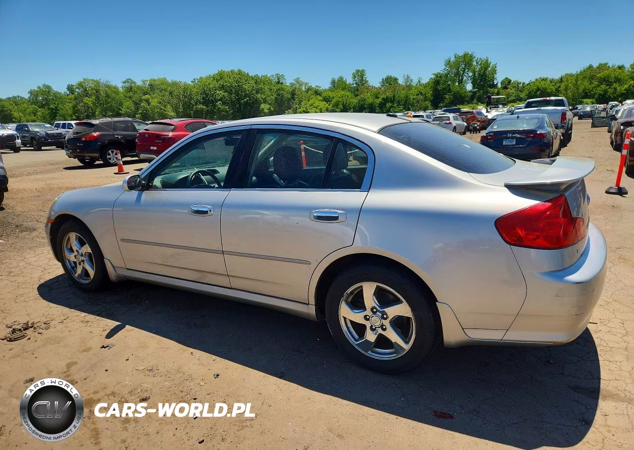2005 Infiniti G35 X VIN:JNKCV51F75M308439 - 2