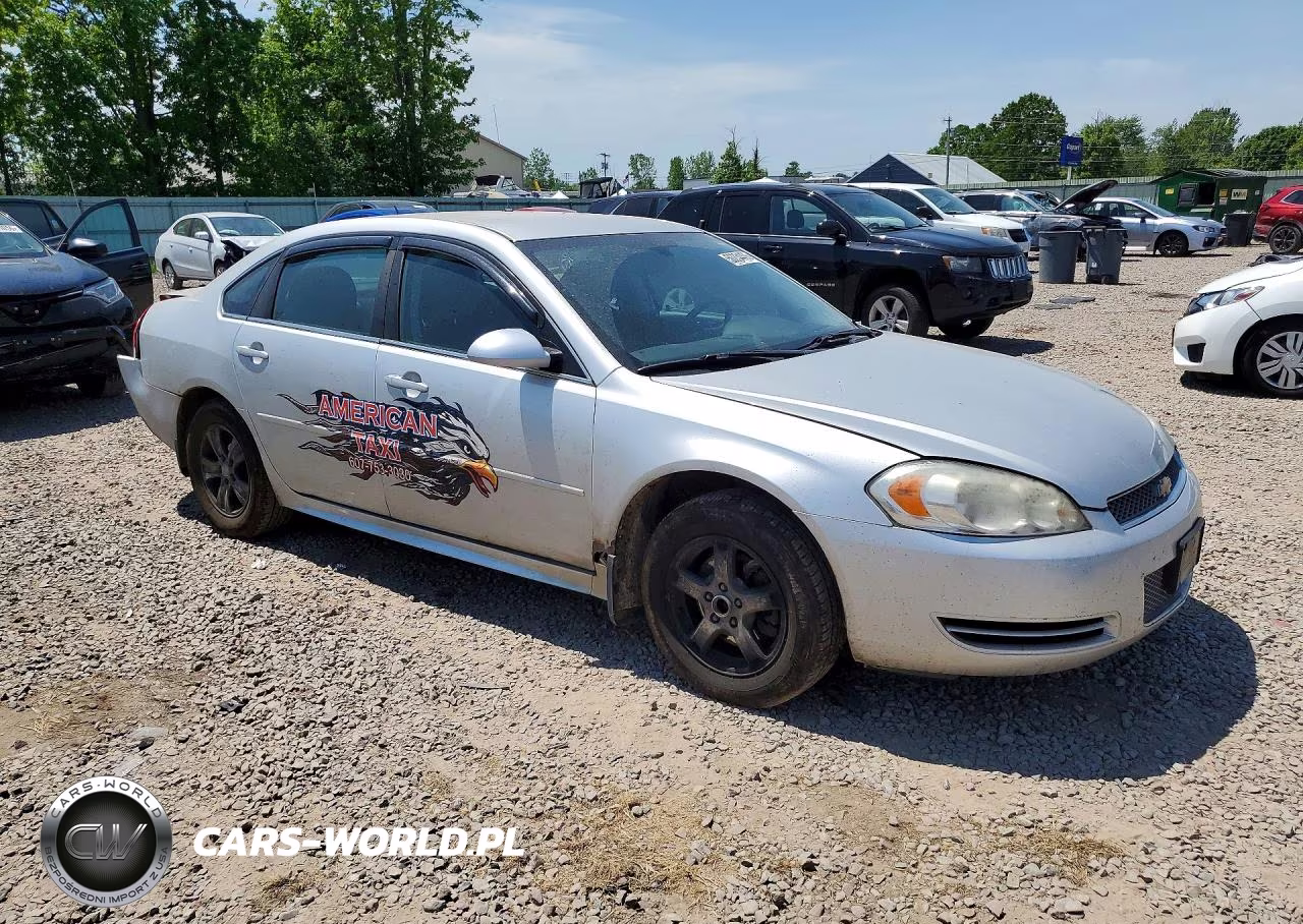 2012 Chevrolet Impala Ls VIN:2G1WA5E36C1321596 - 4