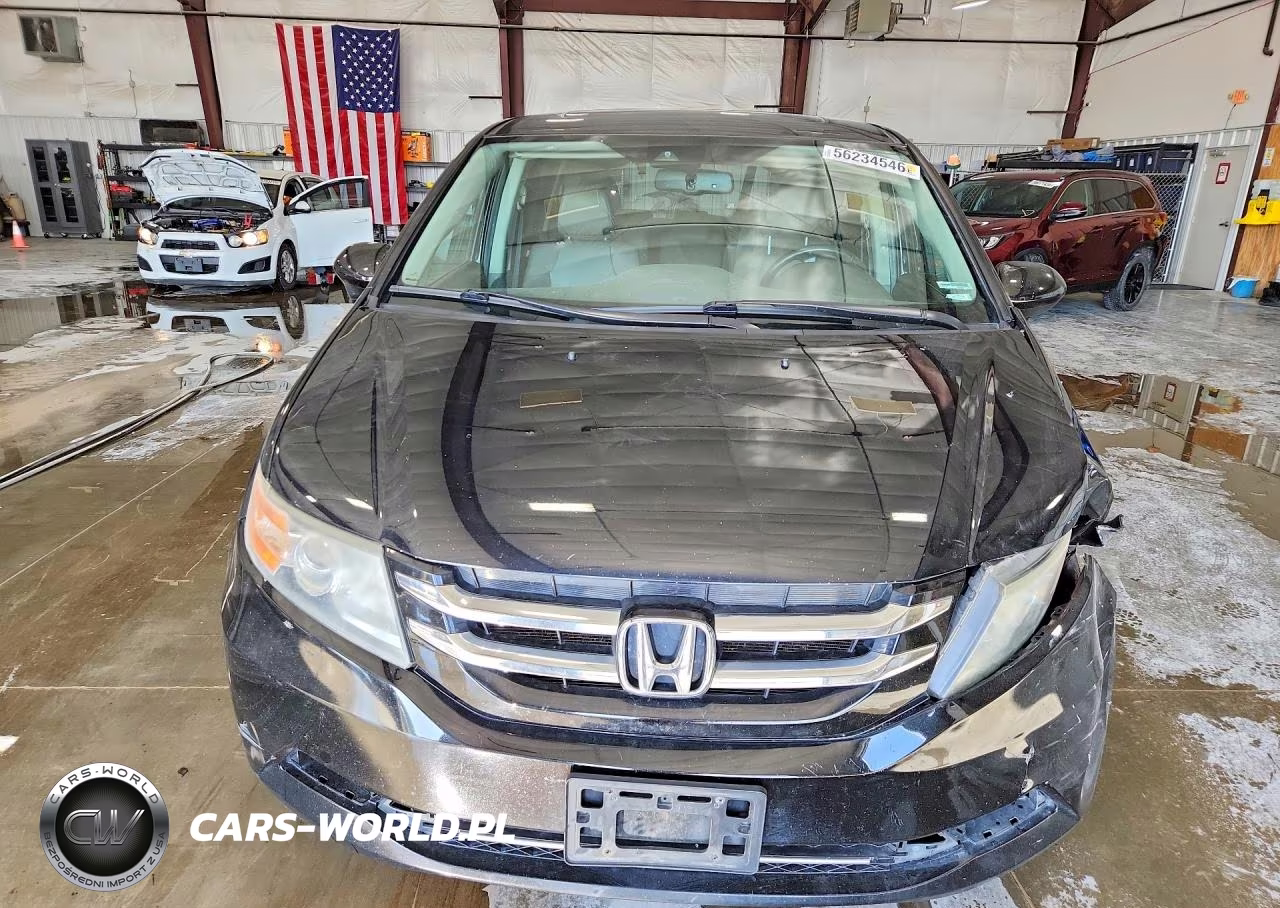 2014 Honda Odyssey Exl VIN:5FNRL5H60EB129580 - 5