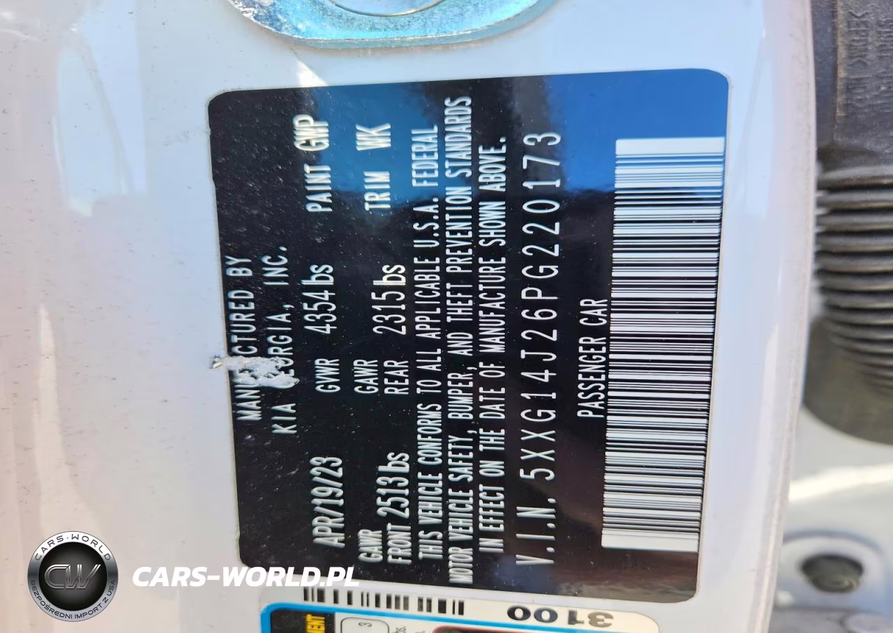 2023 Kia K5 Lxs VIN:5XXG14J26PG220173 - 13