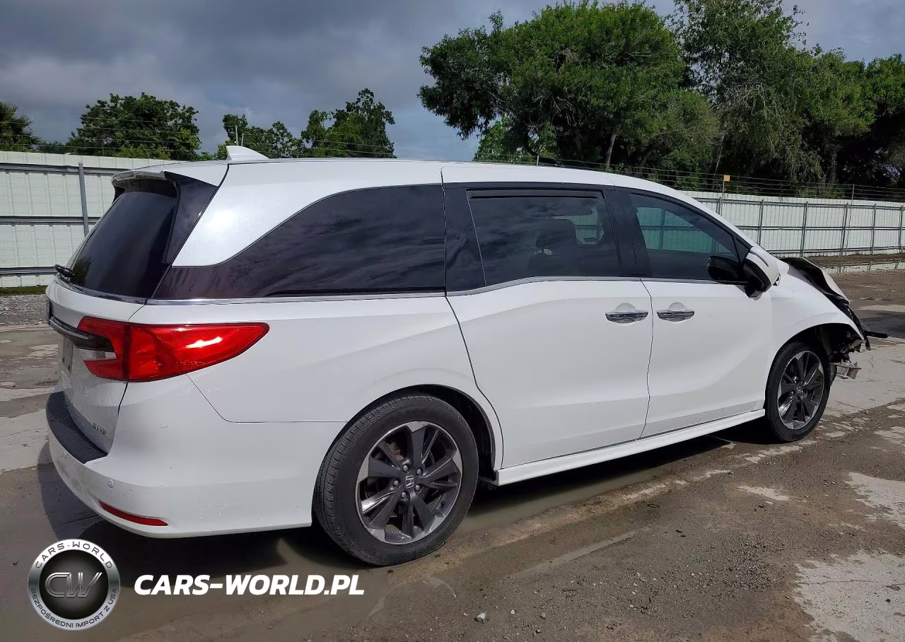 2022 Honda Odyssey Elite VIN:5FNRL6H99NB006294 - 3