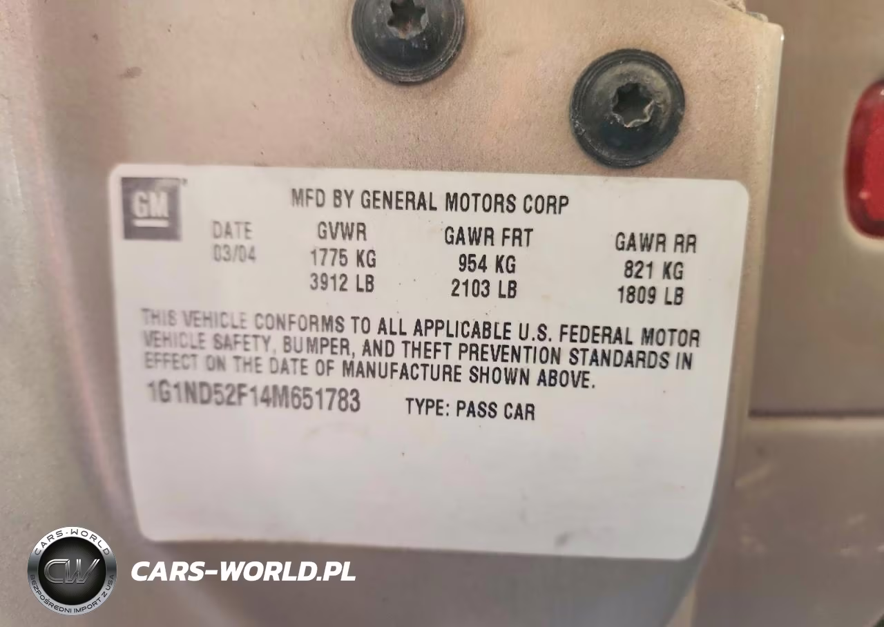 2004 Chevrolet Classic VIN:1G1ND52F14M651783 - 12