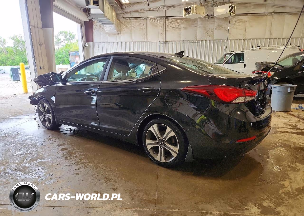 2015 Hyundai Elantra Sport VIN:KMHDH4AH4FU342649 - 2