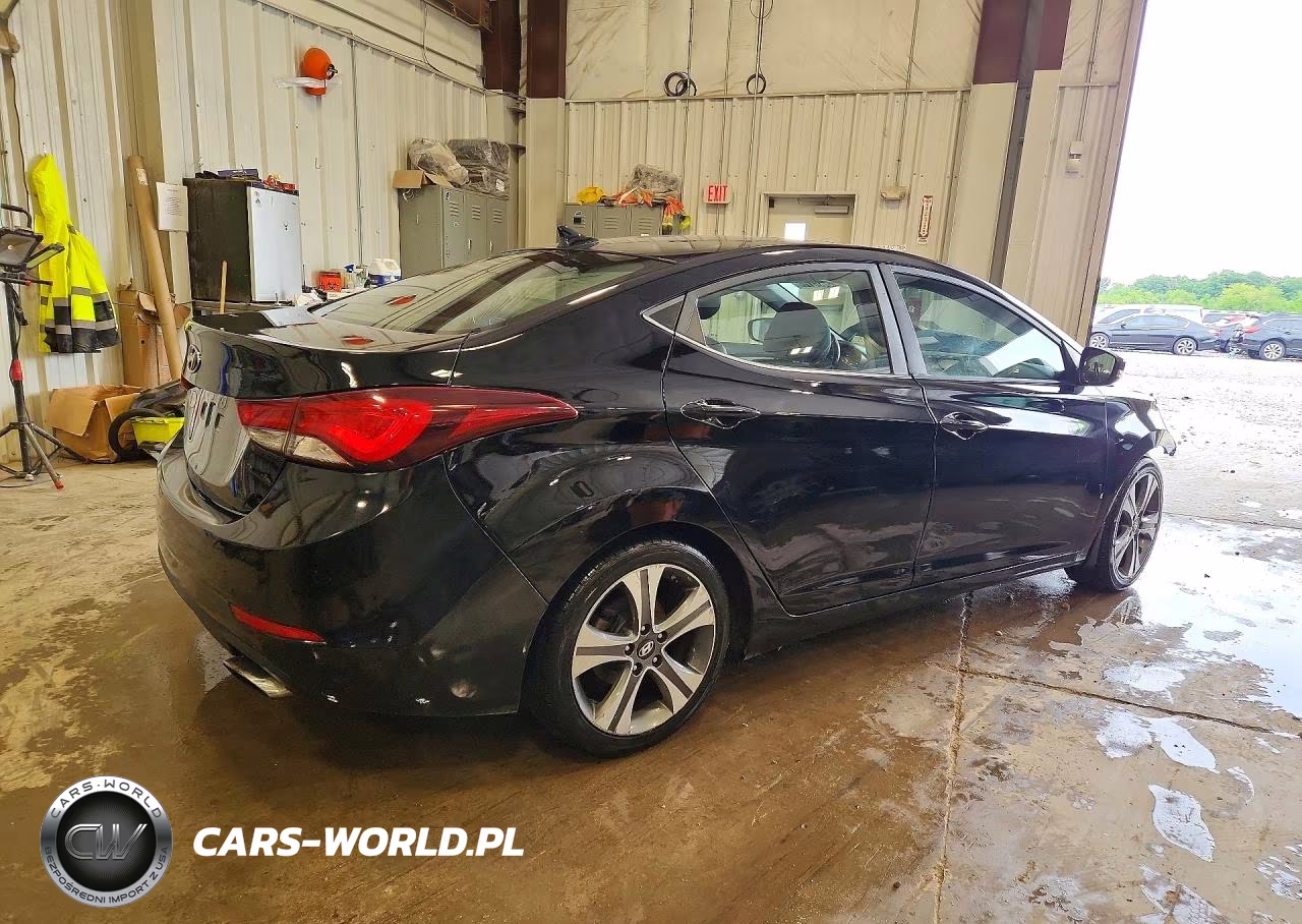 2015 Hyundai Elantra Sport VIN:KMHDH4AH4FU342649 - 3