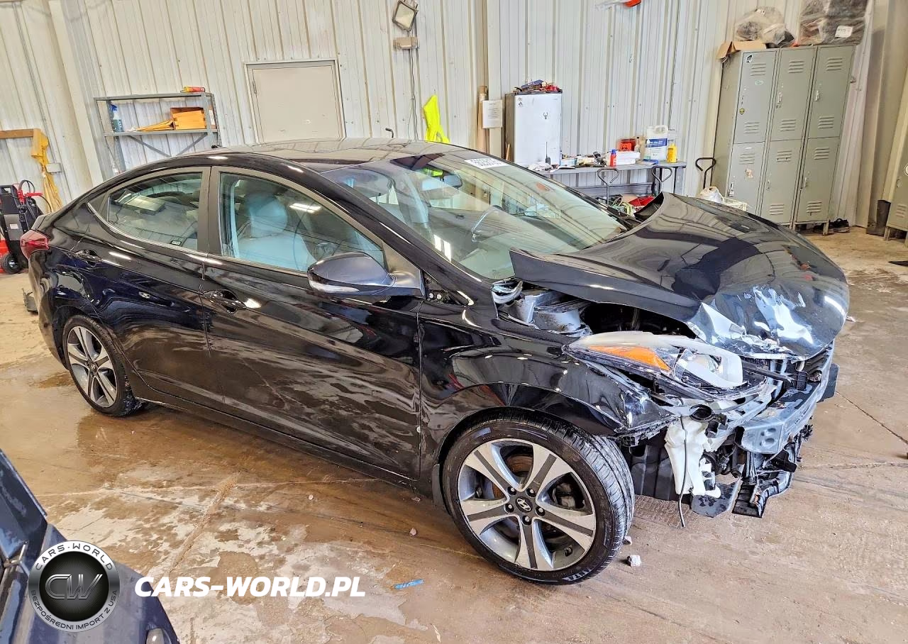 2015 Hyundai Elantra Sport VIN:KMHDH4AH4FU342649 - 4