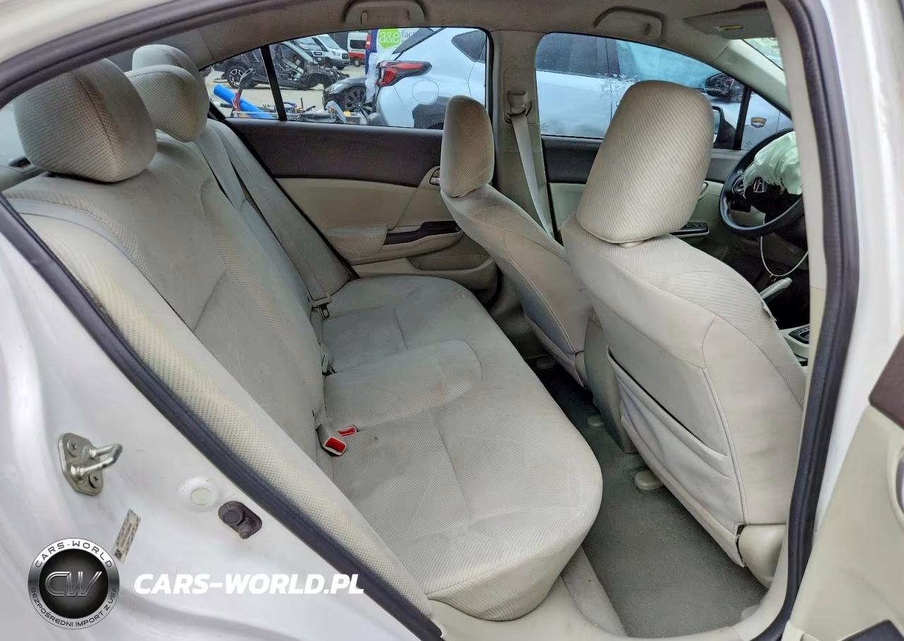 2012 Honda Civic Lx VIN:19XFB2F57CE384342 - 10