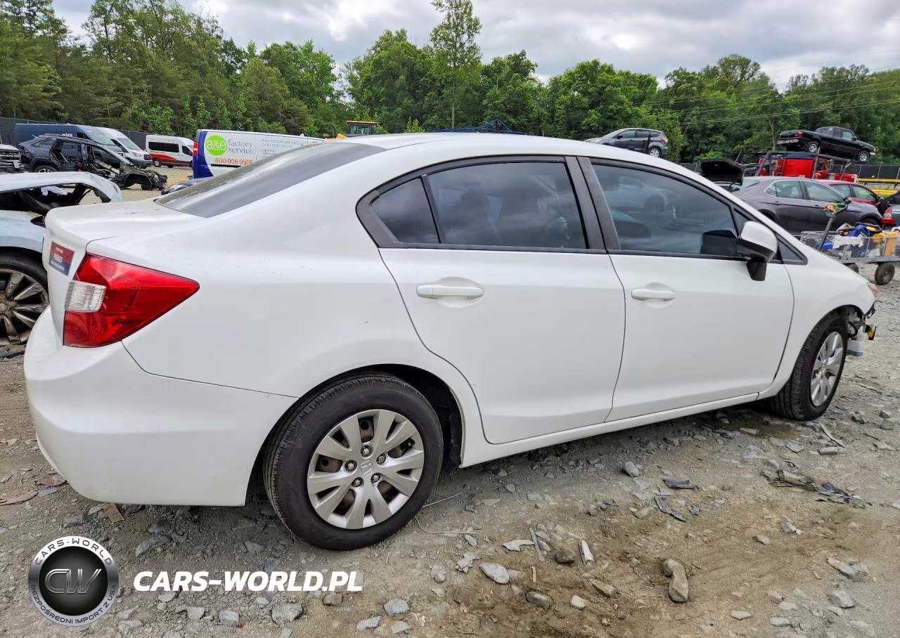 2012 Honda Civic Lx VIN:19XFB2F57CE384342 - 3