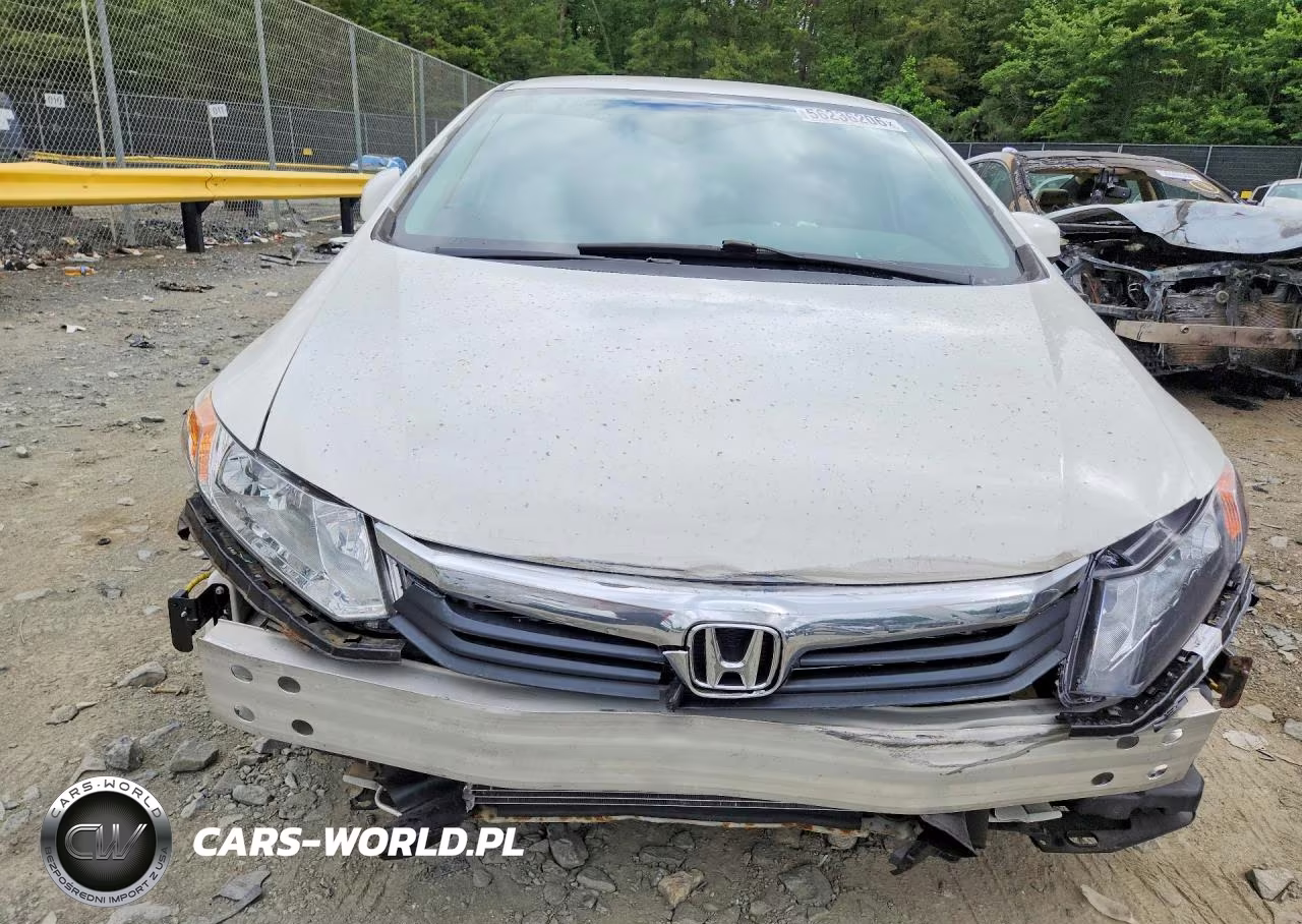 2012 Honda Civic Lx VIN:19XFB2F57CE384342 - 5