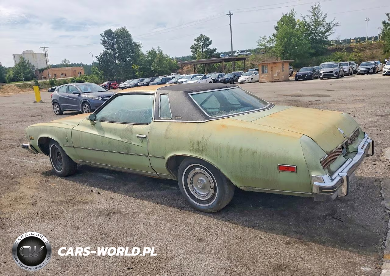 1974 Buick Regal VIN:4J57J4H185598 - 2