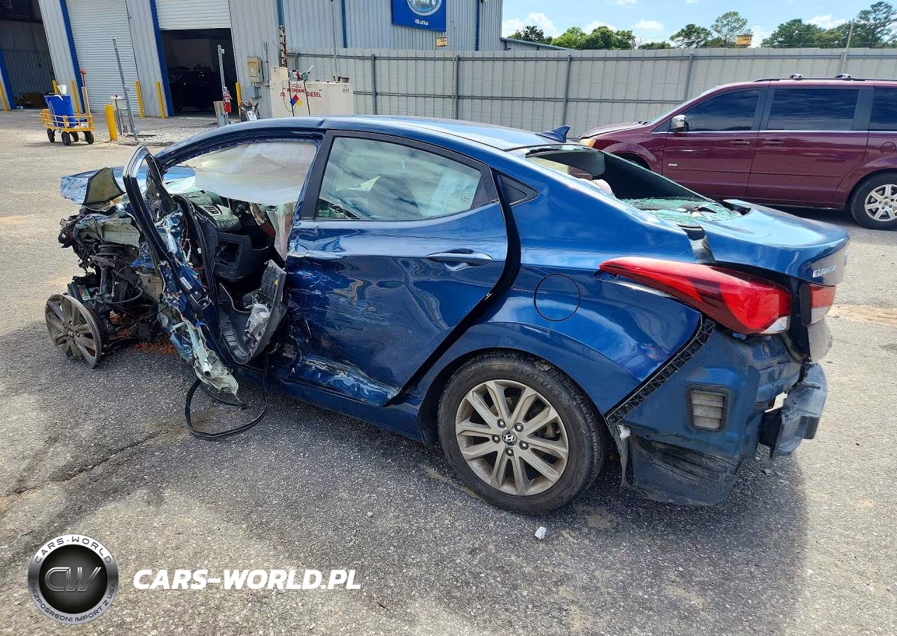 2014 Hyundai Elantra Se VIN:KMHDH4AE2EU202362 - 2