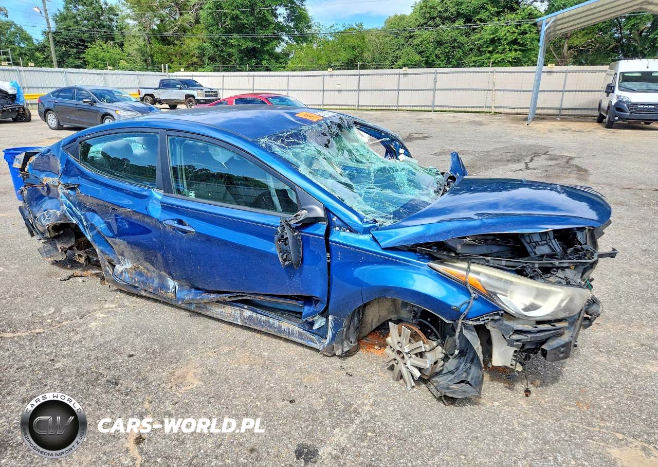 2014 Hyundai Elantra Se VIN:KMHDH4AE2EU202362 - 4