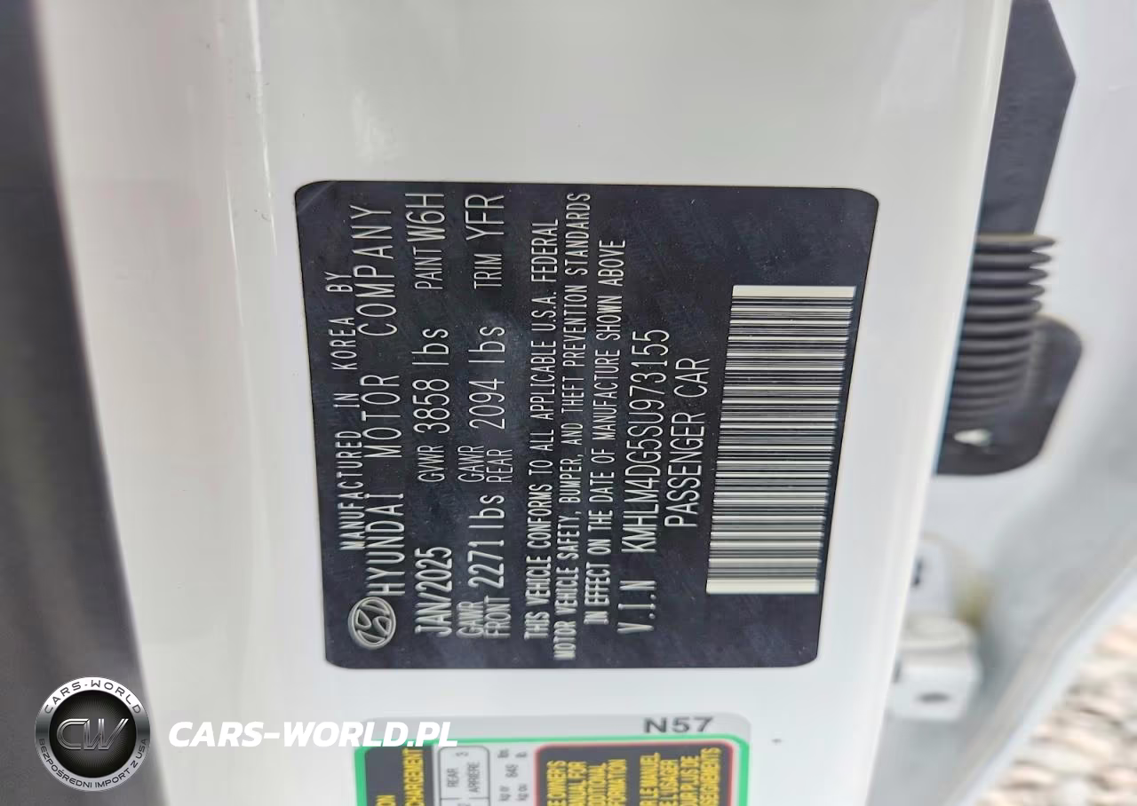 2025 Hyundai Elantra Sel Sport VIN:KMHLM4DG5SU973155 - 12