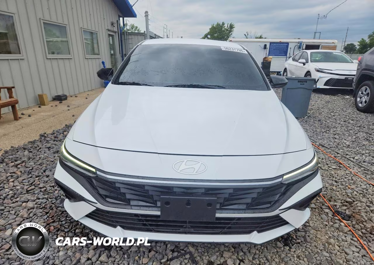 2025 Hyundai Elantra Sel Sport VIN:KMHLM4DG5SU973155 - 5