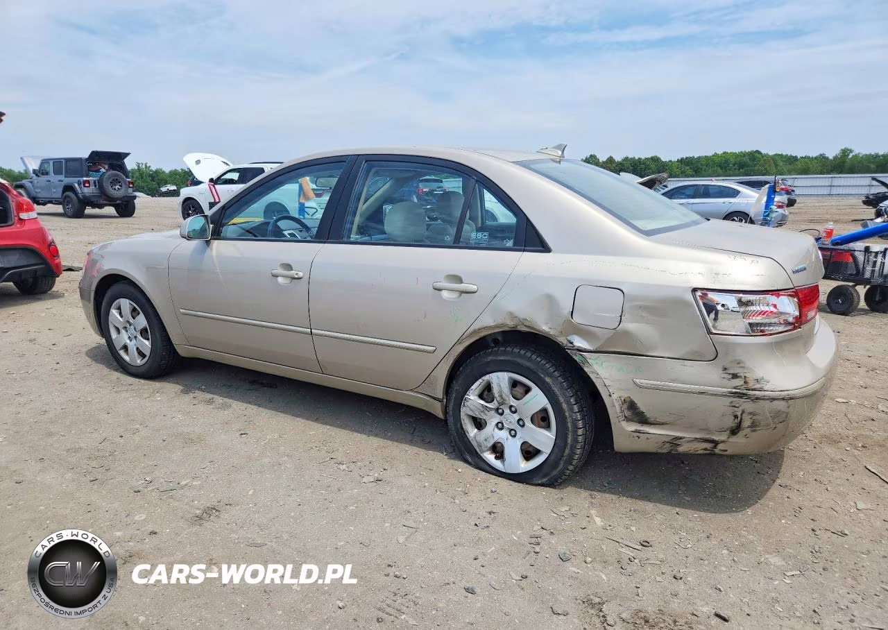 2009 Hyundai Sonata Gls VIN:5NPET46C09H424669 - 2
