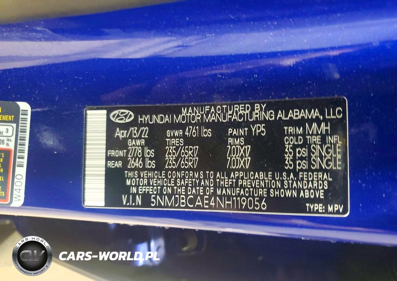 2022 Hyundai Tucson Sel VIN:5NMJBCAE4NH119056 - 13