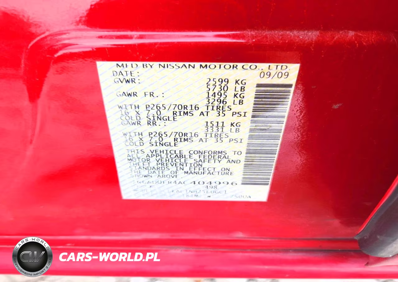 2010 Nissan Frontier VIN:1N6AD0ER4AC404996 - 12