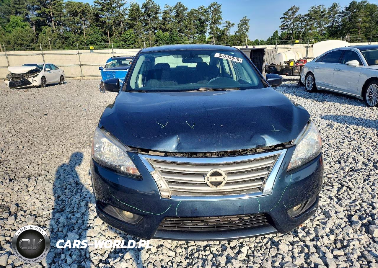 2015 Nissan Sentra Sv VIN:3N1AB7AP7FL691769 - 5