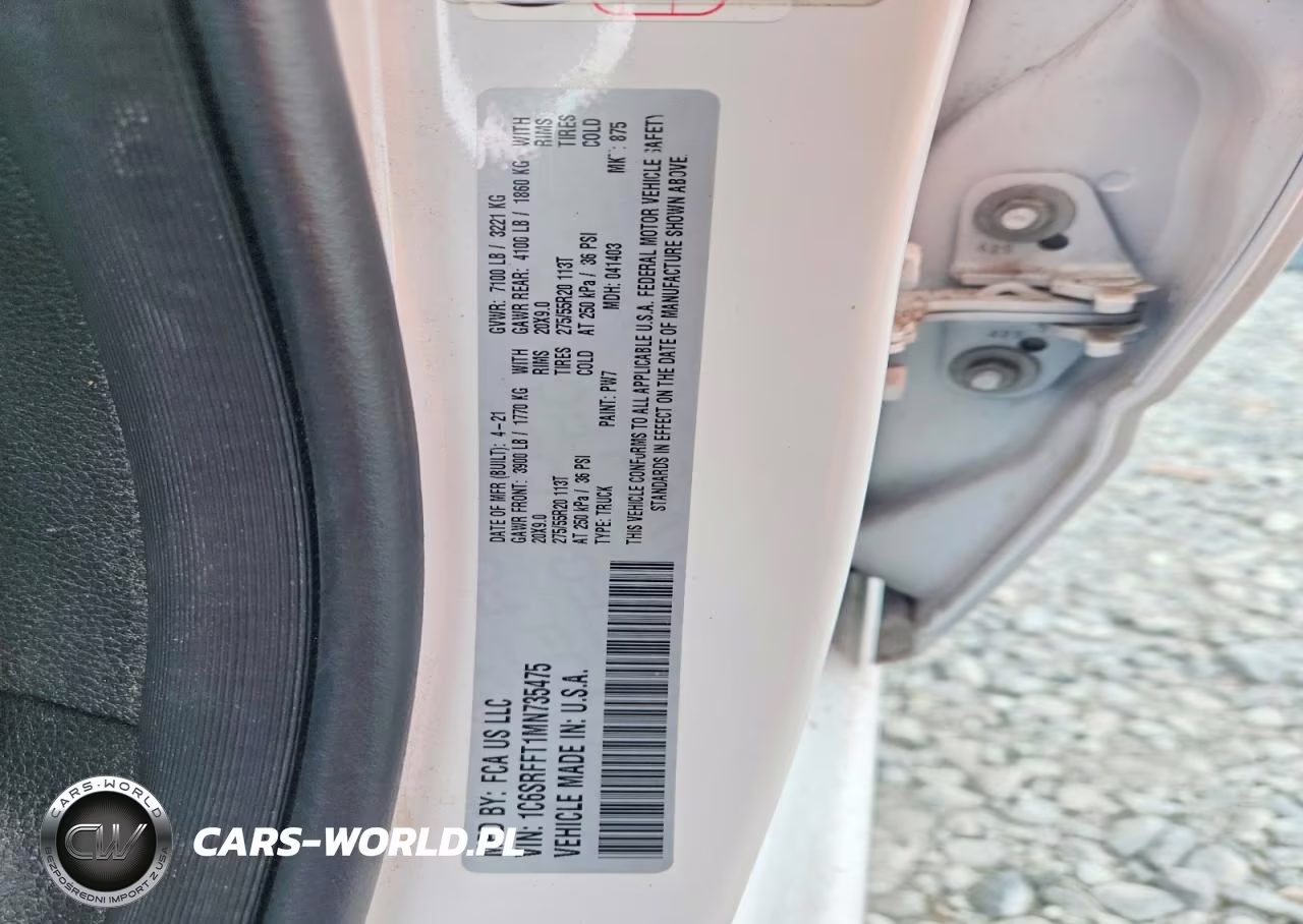 2021 Ram 1500 Big Horn VIN:1C6SRFFT1MN735475 - 13