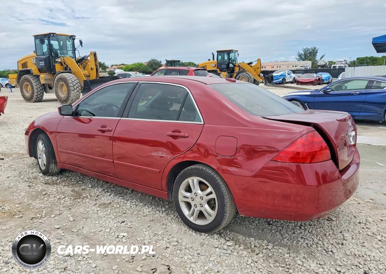 2007 Honda Accord Ex VIN:1HGCM56867A082852 - 2