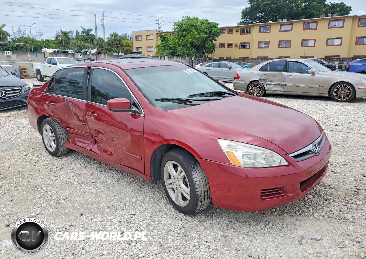 2007 Honda Accord Ex VIN:1HGCM56867A082852 - 4