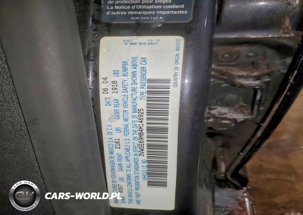 2004 Volkswagen Jetta Gls VIN:3VWSE69M84M146925 - 12