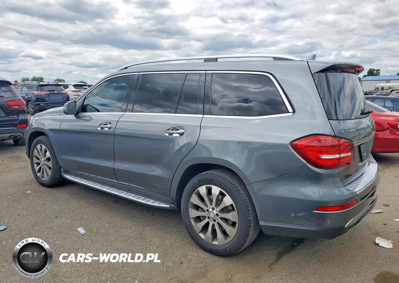 2017 Mercedes-Benz Gls 450 4Matic VIN:4JGDF6EE4HA828514 - 2